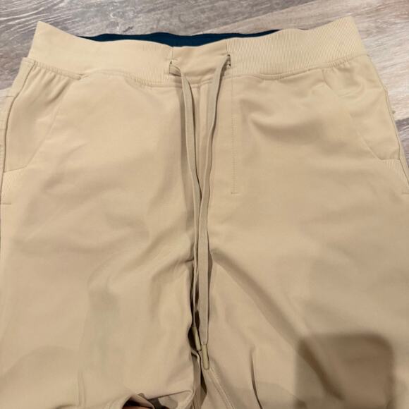 BIRDDOGS Boom Brand Tan Khaki Joggers Golf Athletic Pants Large - Picture 6 of 8